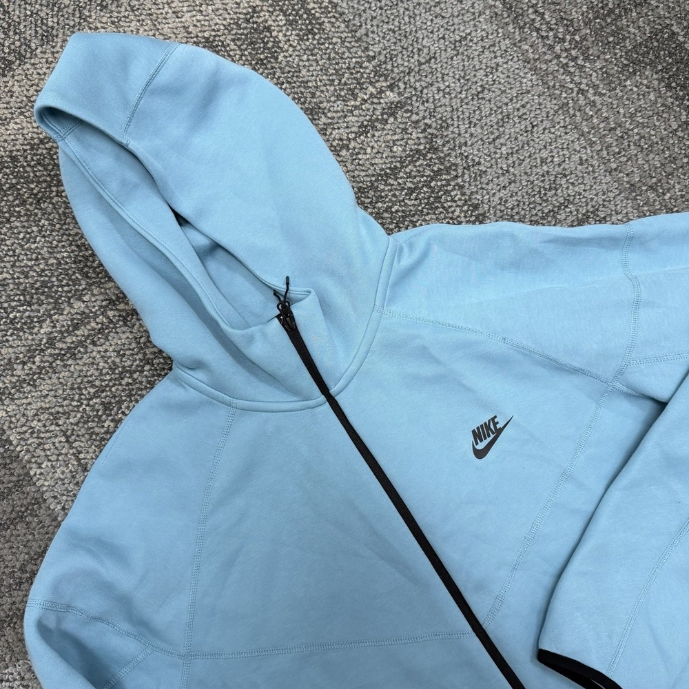 Nike Tech Fleece Windrunner Hoodie Jacket Mens Sz 2XLT Blue FB7921464